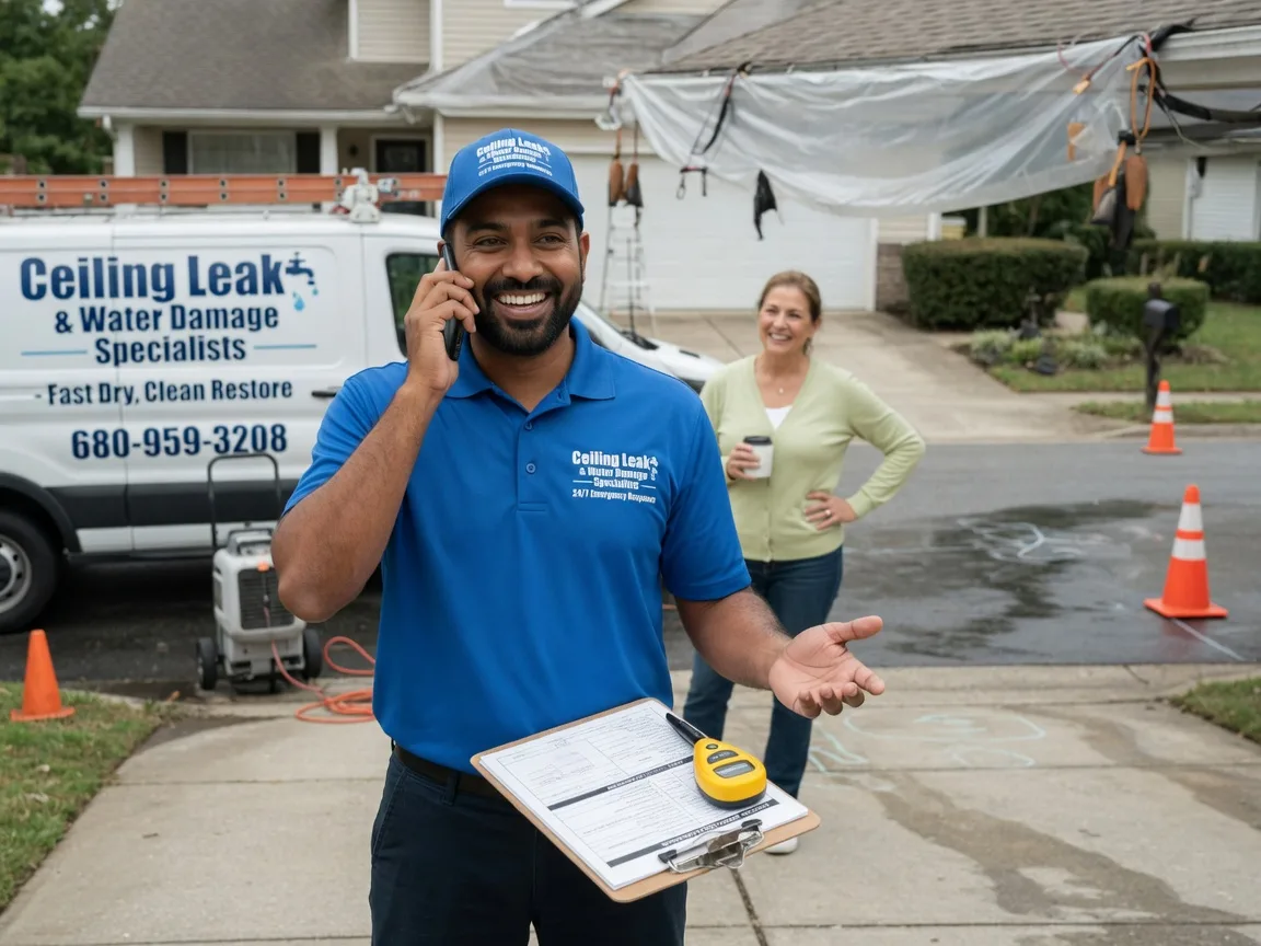 Ceiling Leak Cleanup Warrensburg, MO FAQs